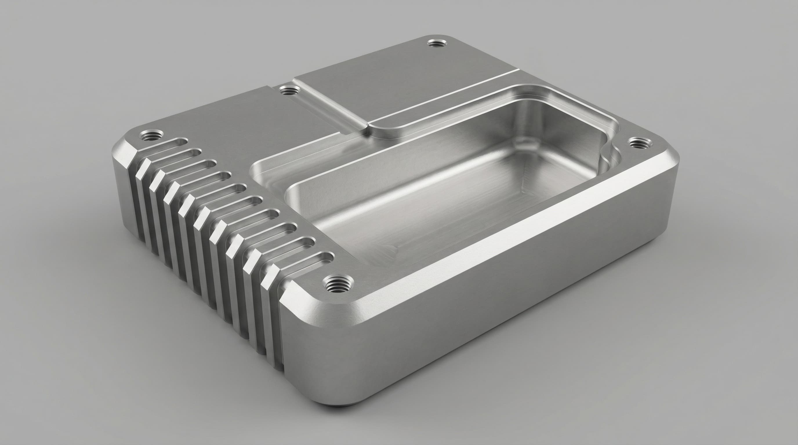 FDM and SLA 3D printed parts side by side, showing surface finish difference